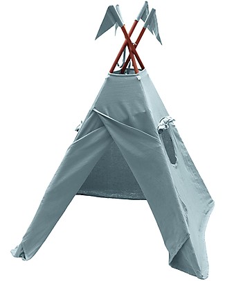 Numero 74 Tenda Tipi, Celeste - 100% cotone Tende Gioco