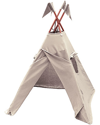 Numero 74 Tenda Tipi - Cipria - 100% Cotone tailandese Tende Gioco