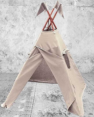 Numero 74 Tenda Tipi - Cipria - 100% Cotone tailandese Tende Gioco