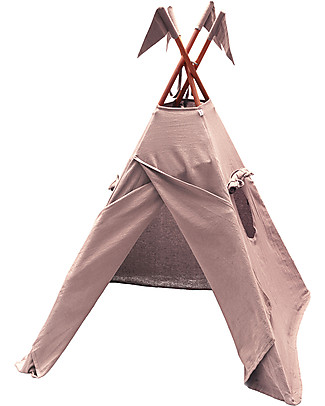 Numero 74 Tenda Tipi, Rosa Antico - 100% Cotone tailandese Tende Gioco