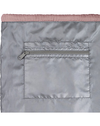 Numero 74 Zainetto Bimbi Impermeabile "Nomad Gymsack", Rosa Antico - Cotone bio Zaini Asilo