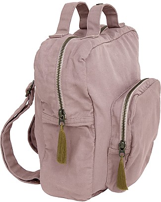 Numero 74 Zainetto, Rosa Antico - 100% Cotone bio Zainetti