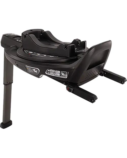 Nuna Base Seggiolino Auto Curv - Caviar - Ruota a 360 gradi Accessori Seggiolini Auto