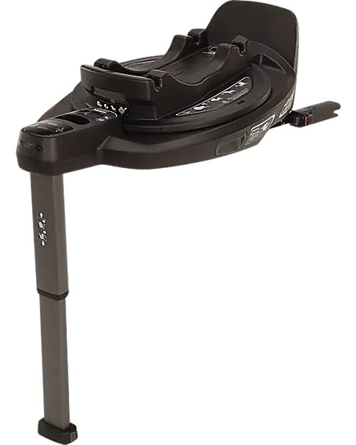 Nuna Base Seggiolino Auto Curv - Caviar - Ruota a 360 gradi Accessori Seggiolini Auto