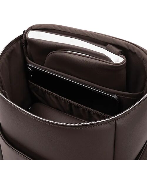 Nuna Borsa Cambio Pannolino - Cocoa - con Fasciatoio Zaini Fasciatoio