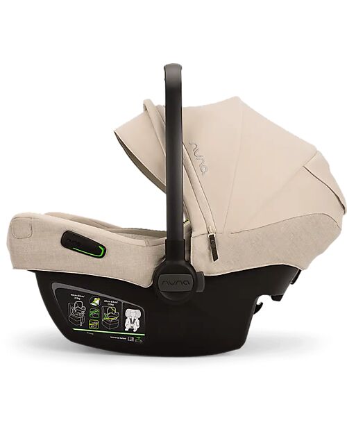 Nuna Duo Passeggino Triv Next  +  Seggiolino Auto Pipa Next i-Size - Biscotti - Chocolate  Passeggini Trio e Duo