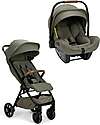 Nuna Duo Passeggino TRVL lx + Seggiolino Auto Pipa Next i-Size - Pine - Coffeee Passeggini Trio e Duo