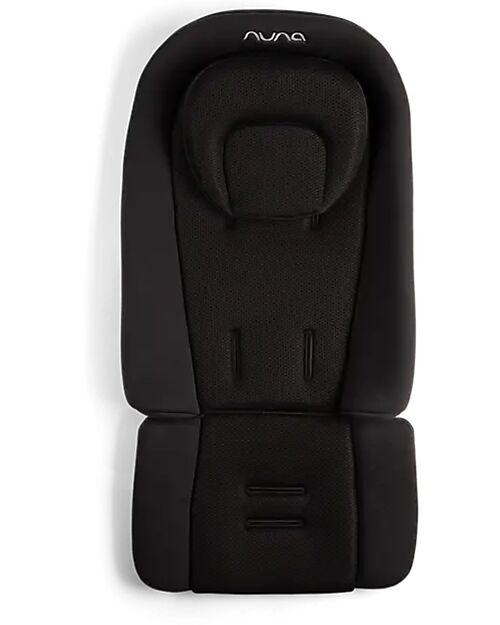 Nuna Inserto Universale per Passeggino - Caviar - Comfort Traspirante dalla Nascita Materassini e Riduttori