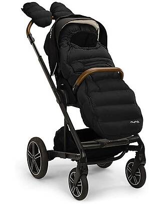 Nuna Kit Invernale - Caviar - Sacco Passeggino e Muffole Sacchi Passeggino