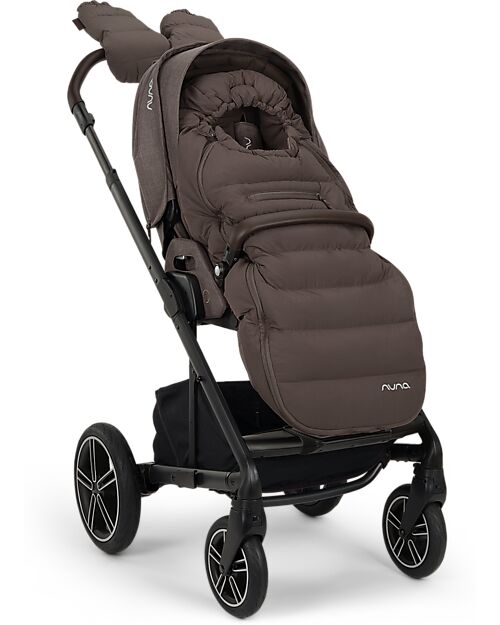 Nuna Kit Invernale - Chestnut - Sacco Passeggino e Muffole Accessori Vari