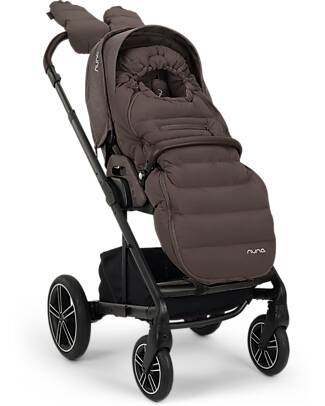 Nuna Kit Invernale - Chestnut - Sacco Passeggino e Muffole Accessori Vari