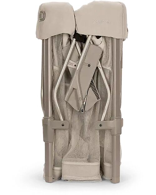 Nuna Lettino da Viaggio Paal - Biscotti - Chiusura Facile e Compatta Lettini da Viaggio