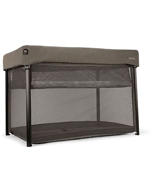 Nuna Lettino da Viaggio Paal - Granite - Chiusura Facile e Compatta Lettini da Viaggio