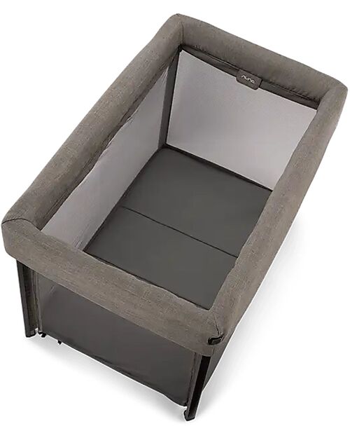 Nuna Lettino da Viaggio Paal - Granite - Chiusura Facile e Compatta Lettini da Viaggio