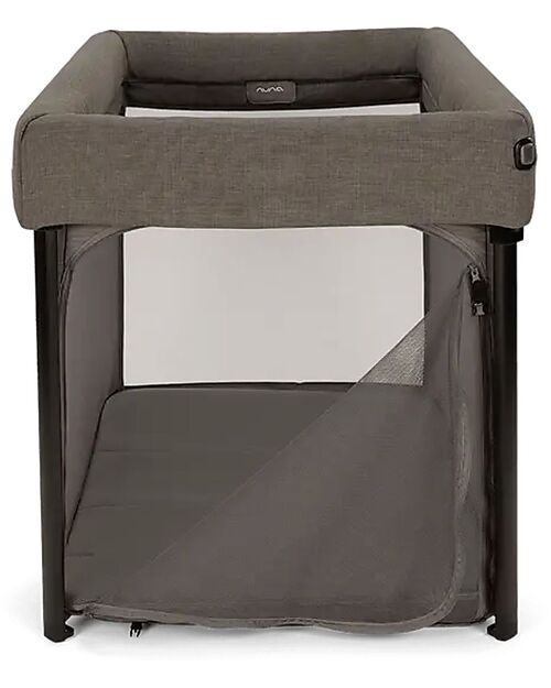 Nuna Lettino da Viaggio Paal - Granite - Chiusura Facile e Compatta Lettini da Viaggio