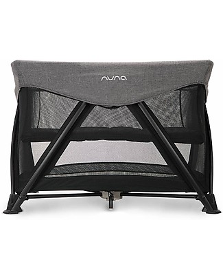 Nuna Lettino da Viaggio Sena Aire - Carbone - con Tecnologia Air Design! Lettini da Viaggio