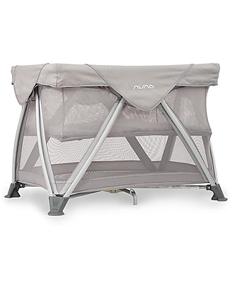 Nuna Lettino da Viaggio Sena Aire - Champagne - con Tecnologia Air Design! Lettini da Viaggio