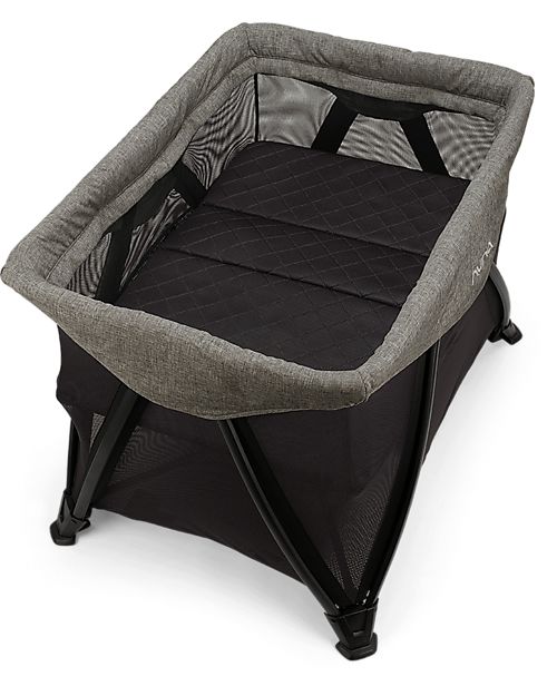 Nuna Lettino da Viaggio Sena Aire - Charcoal - con Tecnologia Air Design! Lettini da Viaggio