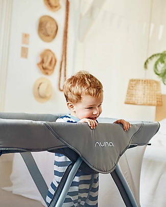 Nuna Lettino da Viaggio Sena Aire - Frost - con Tecnologia Air Design! Lettini da Viaggio
