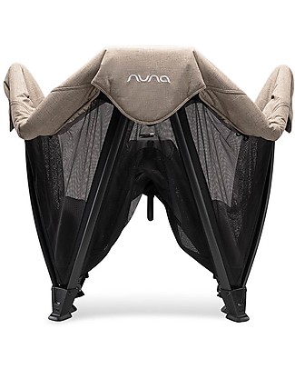 Nuna Lettino da Viaggio Sena Aire - Moca - con Tecnologia Air Design! Lettini da Viaggio