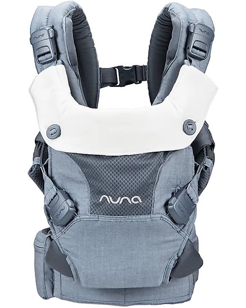 Nuna Marsupio Cudl - Denim - Regolabile da 0 a 4 anni Marsupi