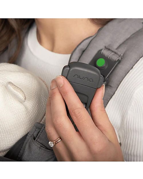 Nuna Marsupio Cudl - Denim - Regolabile da 0 a 4 anni Marsupi