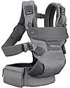 Nuna Marsupio Cudl - Thunder - Regolabile da 0 a 4 anni Marsupi