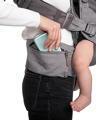 Nuna Marsupio Cudl - Thunder - Regolabile da 0 a 4 anni Marsupi