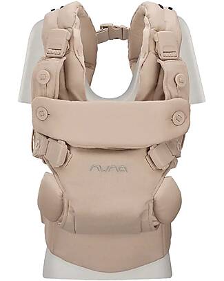 Nuna Marsupio Ergonomico 4-in-1 - Cudl Luxe - Pearl - Cachemire Marsupi
