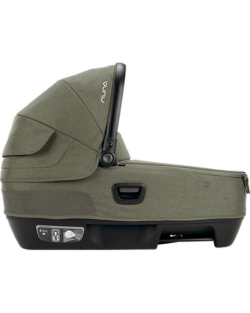 Nuna Navicella Cari Aire per Passeggino e in Auto - 0-6 Mesi - Pine - Leggera Sicura e Trasportabile Carrozzine e Navicelle