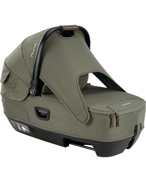 Nuna Navicella Cari Aire per Passeggino e in Auto - 0-6 Mesi - Pine - Leggera Sicura e Trasportabile Carrozzine e Navicelle