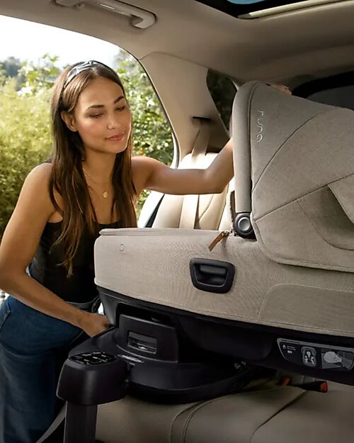 Nuna Navicella Cari Next per Passeggino e Auto - Biscotti - Compatibile con Base Next - Leggera Sicura e Trasportabile Carrozzine e Navicelle