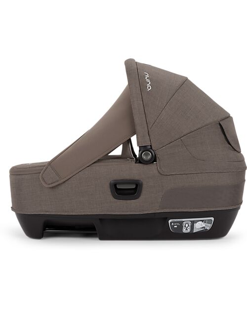 Nuna Navicella Cari Next per Passeggino e Auto - Chestnut - Compatibile con Base Next - Leggera Sicura e Trasportabile Carrozzine e Navicelle