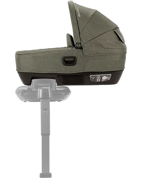 Nuna Navicella Cari Next per Passeggino e Auto - Pine - Cognac - Compatibile con Base Next - Leggera Sicura e Trasportabile Carrozzine e Navicelle