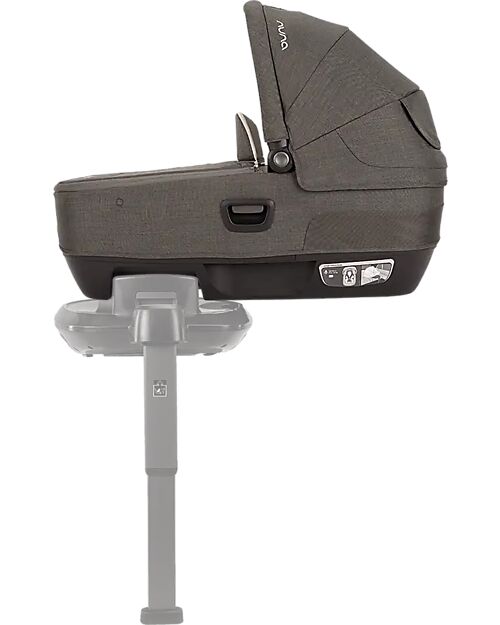 Nuna Navicella Cari Next per Passeggino e Auto - Thunder - Compatibile con Base Next - Leggera Sicura e Trasportabile Carrozzine e Navicelle