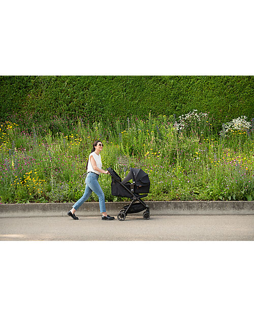 Nuna Navicella Lytl - Caviar - Chocolate - Comfort Sicurezza e Praticità Carrozzine e Navicelle