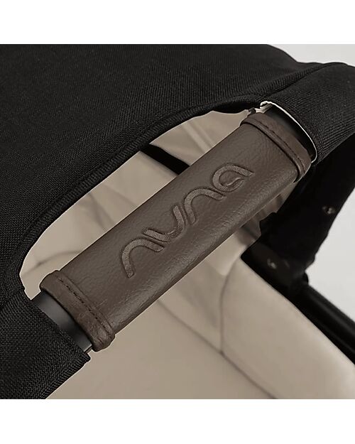 Nuna Navicella per Passeggino Mixx Next - Caviar - Chcocolate - si Collega al Passeggino con un Click Carrozzine e Navicelle