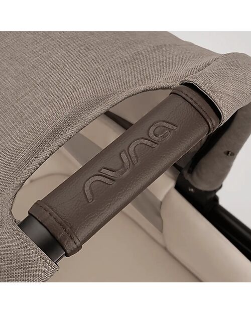 Nuna Navicella per Passeggino Mixx Next - Cedar - Chcocolate - si Collega al Passeggino con un Click Carrozzine e Navicelle