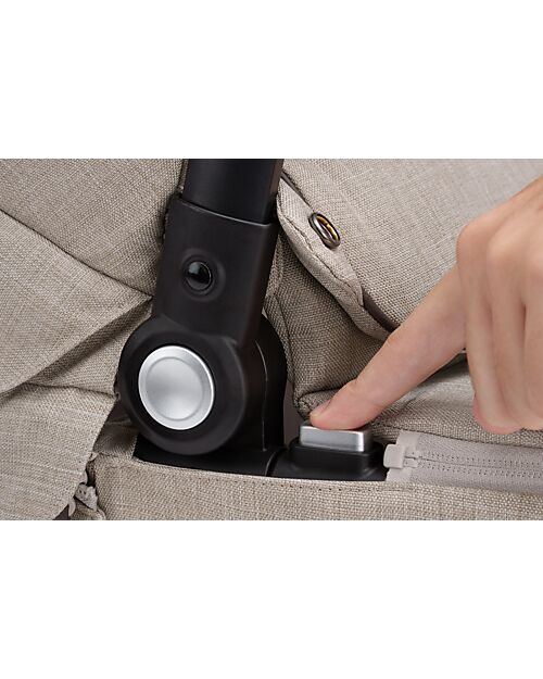 Nuna Navicella per Passeggino Mixx Next - Chateau - si Collega al Passeggino con un Click Carrozzine e Navicelle