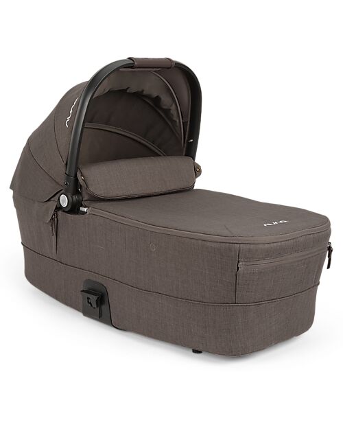 Nuna Navicella per Passeggino Mixx Next - Chestnut - si Collega al Passeggino con un Click Carrozzine e Navicelle