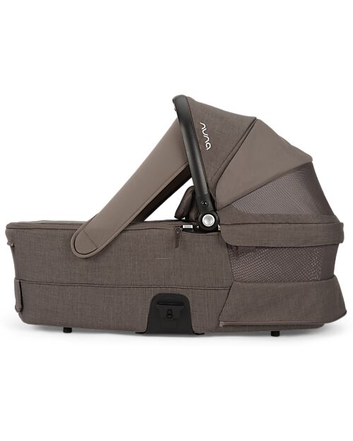 Nuna Navicella per Passeggino Mixx Next - Chestnut - si Collega al Passeggino con un Click Carrozzine e Navicelle