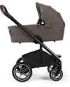 Nuna Navicella per Passeggino Mixx Next - Chestnut - si Collega al Passeggino con un Click Carrozzine e Navicelle