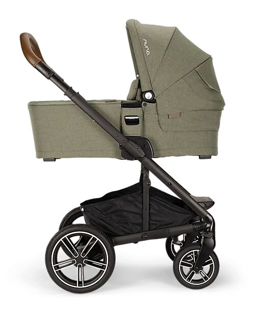 Nuna Navicella per Passeggino Mixx Next - Pine - Coffee - si Collega al Passeggino con un Click Carrozzine e Navicelle