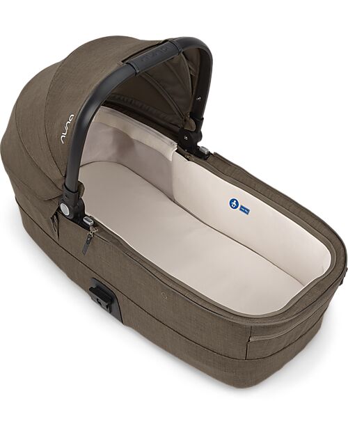 Nuna Navicella per Passeggino Mixx Next - Pistachio - si Collega al Passeggino con un Click Carrozzine e Navicelle