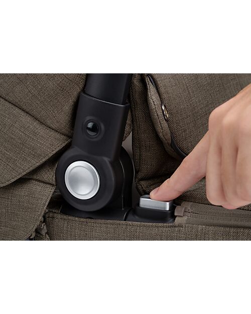Nuna Navicella per Passeggino Mixx Next - Pistachio - si Collega al Passeggino con un Click Carrozzine e Navicelle