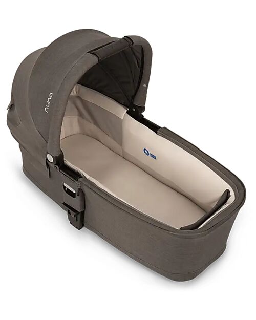 Nuna Navicella per Passeggino Mixx Next - Thunder - si Collega al Passeggino con un Click Carrozzine e Navicelle