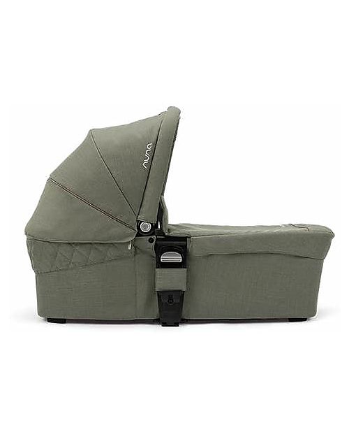 Nuna Navicella per Passeggino MIXX - Pine - Verde - Si Collega al Passeggino con un Click! Carrozzine e Navicelle
