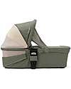 Nuna Navicella per Passeggino MIXX - Pine - Verde - Si Collega al Passeggino con un Click! Carrozzine e Navicelle