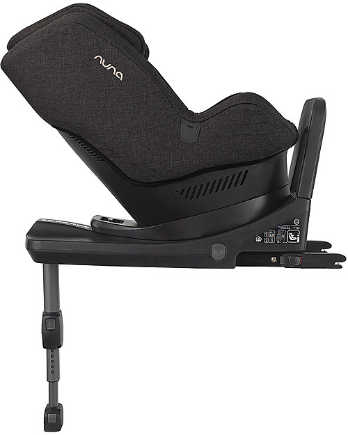 Nuna Nuovo Seggiolino Auto REBL™ PLUS I-Size 0-4 anni, Suited - Ruota a 360° in un clic! Seggiolini Auto Gruppo 1/2/3