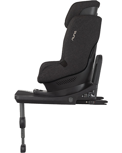 Nuna Nuovo Seggiolino Auto REBL™ PLUS I-Size 0-4 anni, Suited - Ruota a 360° in un clic! Seggiolini Auto Gruppo 1/2/3